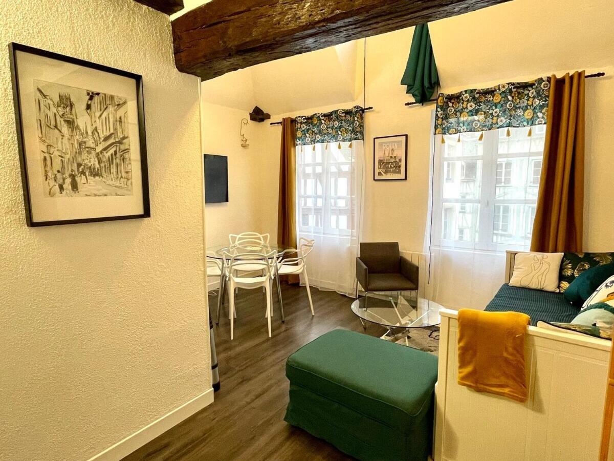 Le 1731, Rouen Coeur D'Histoire, Superbe Duplex Apartment Bagian luar foto