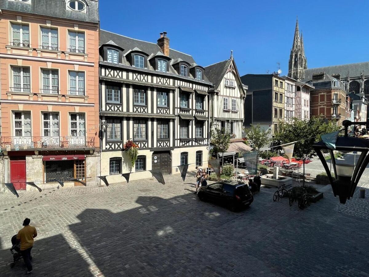 Le 1731, Rouen Coeur D'Histoire, Superbe Duplex Apartment Bagian luar foto