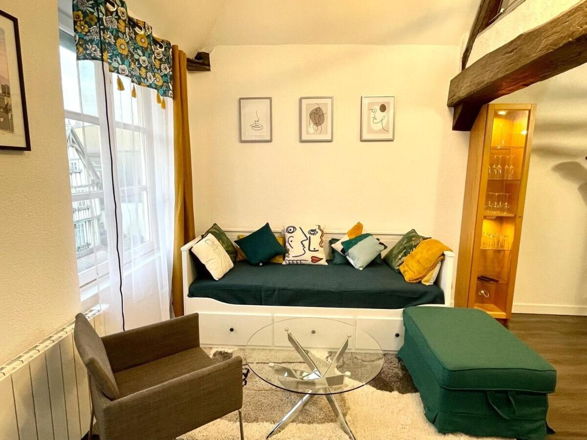Le 1731, Rouen Coeur D'Histoire, Superbe Duplex Apartment Bagian luar foto